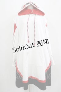 IRO+IRO / お稲荷様ユニセックスパーカーワンピース M オフ H-25-07-09-022-LO-OP-NS-ZH