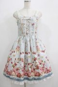 axes femme POETIQUE / イースターバニーワンピース M サックス H-25-07-09-023-AX-OP-NS-ZH
