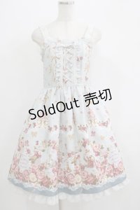 axes femme POETIQUE / イースターバニーワンピース M サックス H-25-07-09-023-AX-OP-NS-ZH