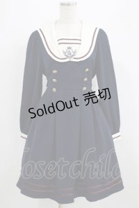 Amavel / セーラーワンピース Free ネイビー H-25-07-09-024-CA-OP-NS-ZH