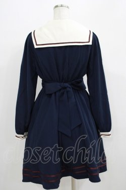 画像3: Amavel / セーラーワンピース Free ネイビー H-25-07-09-024-CA-OP-NS-ZH
