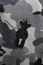 画像4: metamorphose / ぱんくま迷彩ライダースジャケット風ジャンパースカート Free グレー H-25-07-09-025-ME-OP-NS-ZH (4)