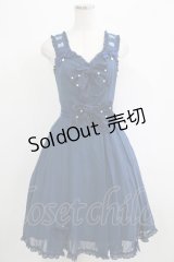metamorphose / シフォンタックジャンパースカート Free ネイビー H-25-07-09-026-ME-OP-NS-ZH