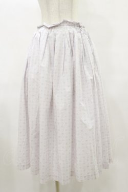 画像1: Jane Marple Dans Le Salon / Vintage pattern clothキャトルタックスカート  ピンク H-25-07-10-036-JM-SK-KB-ZH