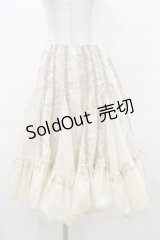 OZZ ANGELO / レースラインスカート  ベージュ H-25-07-10-041-OO-SK-KB-ZH