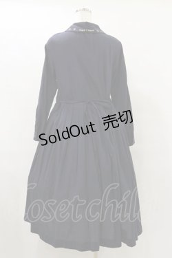 画像2: Jane Marple / Royalモチーフembroideryドレス  ネイビー H-25-07-10-042-JM-OP-KB-ZH