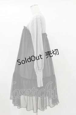画像3: MILK / ラッピングドレス  ブラック H-25-07-10-043-ML-OP-KB-ZH