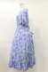 画像3: Jane Marple / Picnic cloth joyfulドレス M ブルー H-25-07-10-048-JM-OP-KB-ZH (3)