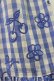 画像5: Jane Marple / Picnic cloth joyfulドレス M ブルー H-25-07-10-048-JM-OP-KB-ZH (5)