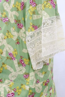 画像4: Jane Marple Dans Le Salon / Granny’s ribbon マリンカラードレス  シトロングリーン H-25-07-10-051-JM-OP-KB-ZH