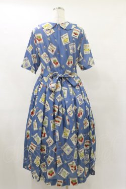画像2: Jane Marple / My favorite labelsコレットドレス M ブルー H-25-07-10-053-JM-OP-KB-ZH