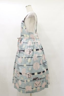 画像3: Jane Marple / Jolies broderies apron dress M ブルーグレー H-25-07-10-058-JM-OP-KB-ZH