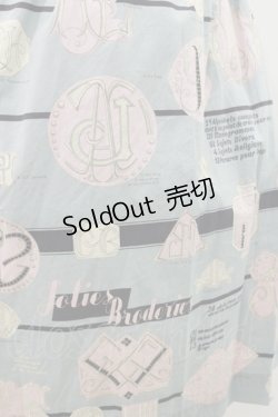 画像4: Jane Marple / Jolies broderies apron dress M ブルーグレー H-25-07-10-058-JM-OP-KB-ZH