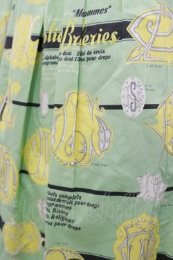 画像4: Jane Marple / Jolies broderies square dress  citron green H-25-07-10-059-JM-OP-KB-ZH