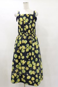 Jane Marple / Lemon Limeストラップドレス Free ネイビー H-25-07-10-061-JM-OP-KB-ZH