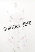 MILK / COSMOワンピース  ホワイトベース H-25-07-10-071-ML-OP-KB-ZH