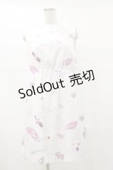 MILK / COSMOワンピース  ホワイトベース H-25-07-10-071-ML-OP-KB-ZH