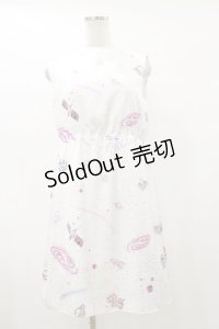 MILK / COSMOワンピース  ホワイトベース H-25-07-10-071-ML-OP-KB-ZH