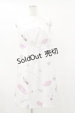 画像1: MILK / COSMOワンピース  ホワイトベース H-25-07-10-071-ML-OP-KB-ZH