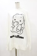 NieR Clothing / プリントSWEAT  2XL 白 H-25-07-10-014-PU-TO-KB-ZH