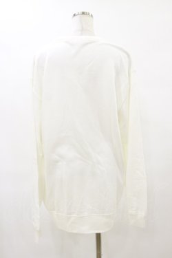 画像2: NieR Clothing / プリントSWEAT  2XL 白 H-25-07-10-014-PU-TO-KB-ZH
