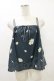 画像1: MILK / Daisy fieldキャミ  ブラックガーデン H-25-07-10-004-ML-TO-KB-ZH (1)