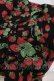 画像4: Jane Marple / Strawberry gardenブラウス  ブラック H-25-07-10-022-JM-BL-KB-ZH (4)
