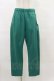 画像1: Jane Marple Dans Le Salon / Glossy twill tapered pants  グリーン H-25-07-10-028-JM-PA-KB-ZH (1)