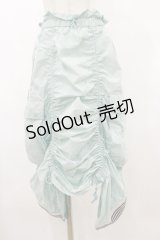 Candy Stripper / DRAWSTRING LINED SKIRT  ライトブルー H-25-07-10-031-PU-SK-KB-ZH