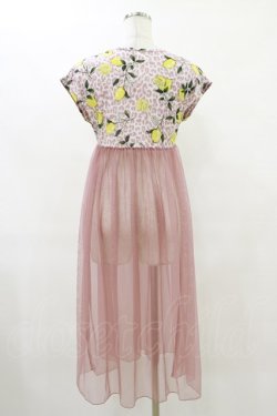 画像2: MILK / ハニーレモン TEE dress  ピンク H-25-07-10-005-ML-OP-KB-ZH