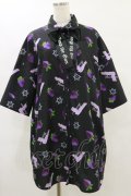 Jamie エーエヌケー / 毒イチゴピストルBigシャツ M ブラック H-25-07-11-042-LO-BL-NS-ZH