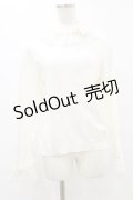 axes femme kawaii / レーシーフリルニットプル M オフ H-25-07-11-043-AX-TO-NS-ZH