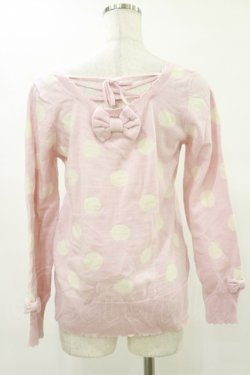 画像2: Angelic Pretty / POPドットセーター Free ピンク H-25-07-11-044-AP-TO-NS-ZH