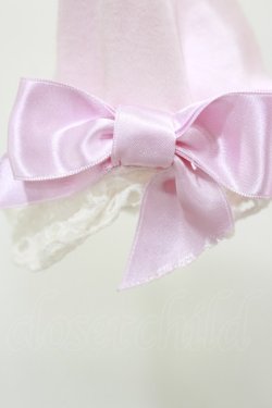 画像5: Angelic Pretty / バックリボンロゴプリントカットソー Free ピンク H-25-07-11-045-AP-TO-NS-ZH