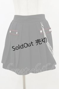 Jamie エーエヌケー / ミリタリープリーツスカパン M ブラック H-25-07-11-047-LO-SK-NS-ZH
