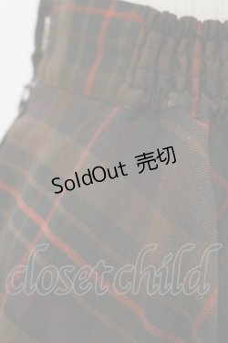 画像3: an another angelus / ダブルベルトビッグチェックフレアースカート Free BROWN H-25-07-11-053-CA-SK-NS-ZH