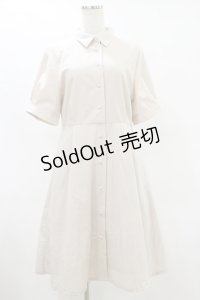 F i.n.t / マルチストライプネクタイ付きシャツワンピース Free PINK BEIGE H-25-07-11-055-CA-OP-NS-ZH