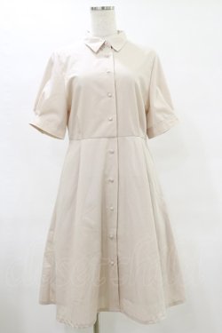 画像1: F i.n.t / マルチストライプネクタイ付きシャツワンピース Free PINK BEIGE H-25-07-11-055-CA-OP-NS-ZH