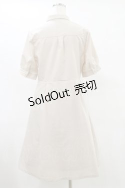 画像2: F i.n.t / マルチストライプネクタイ付きシャツワンピース Free PINK BEIGE H-25-07-11-055-CA-OP-NS-ZH