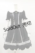 BABY,THE STARS SHINE BRIGHT / STRAWBERRYカフェスカラップワンピース Free ブラック H-25-07-11-057-BA-OP-NS-ZH