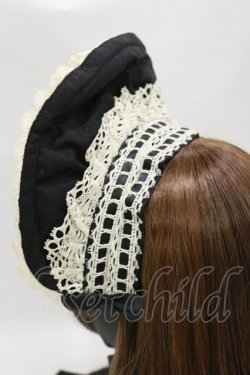 画像2: metamorphose / バーバリーハーフボンネット  ブラック H-25-07-11-011-ME-AC-NS-ZH