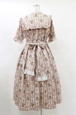 画像2: axes femme kawaii / RosyBear柄ワンピース M 生成り H-25-07-11-064-AX-OP-NS-ZH