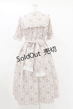 画像2: axes femme kawaii / RosyBear柄ワンピース M 生成り H-25-07-11-064-AX-OP-NS-ZH