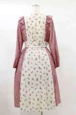 画像2: axes femme / 花柄切替ワンピース M ピンク H-25-07-11-065-AX-OP-NS-ZH
