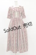 axes femme kawaii / ローズベリーガーデンワンピース M レッド H-25-07-11-066-AX-OP-NS-ZH
