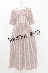axes femme kawaii / ローズベリーガーデンワンピース M レッド H-25-07-11-066-AX-OP-NS-ZH