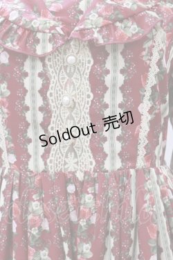 画像4: axes femme kawaii / ローズベリーガーデンワンピース M レッド H-25-07-11-066-AX-OP-NS-ZH