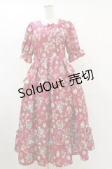axes femme kawaii / クラシックベリーワンピース M アカ H-25-07-11-067-AX-OP-NS-ZH