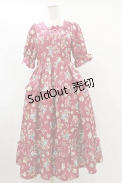 画像1: axes femme kawaii / クラシックベリーワンピース M アカ H-25-07-11-067-AX-OP-NS-ZH