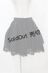 BPN / フラワーレーススカート  黒 H-25-07-11-1030-GO-SK-KB-ZH
